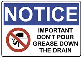 avoid clogged drains commercial kitchen trinity plumbing