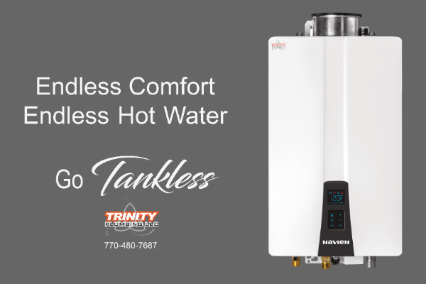 tankless water heater marietta trinity plumbing